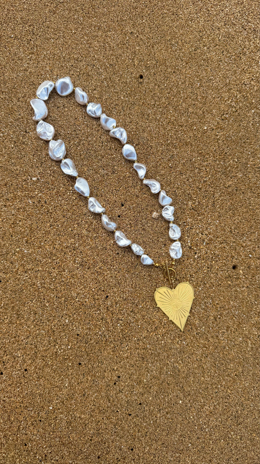 Lovers Pearl Necklace